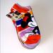 Disney Accessories | Disney Minnie Mouse Socks | Color: Blue/Orange | Size: Shoe Size: 4-10