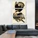 ARTCANVAS Brasilian Caracara Eagle by James Audubon - 3 Piece Wrapped Canvas Painting Print Set Metal in Brown | 60 H x 40 W x 1.5 D in | Wayfair