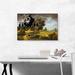 ARTCANVAS Apache Helicopter over Farm Field by Banksy - Wrapped Canvas Graphic Art Print Canvas in Black/Green/Yellow | Wayfair BANKSY68-1S-26x18