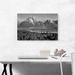 ARTCANVAS Mount Moran Grand Teton National Park Wyoming by Ansel Adams - Wrapped Canvas Photograph Print Canvas in Black/Gray/White | Wayfair