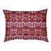 East Urban Home Arizona Designer Rectangle Cat Bed Fleece in Red | 6 H x 42.5 W x 32.5 D in | Wayfair 8729B48B00BD4CBD909B9D64888D9970