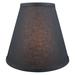 Fenchel Shades 8.75" H x 10" W Empire Lamp Shade - (Spider Attachment) Linen, Metal in Black | 8.75 H x 10 W x 10 D in | Wayfair 5-10-9-W-L-BLA