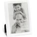 Roma Moulding Embossed Wood Single Picture Frame Wood in White | 8.13 H x 6.13 W x 1.25 D in | Wayfair 16320957