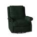 Bradington-Young Barcelo 38" Wide Genuine Leather Standard Recliner in Black | 40 H x 38 W x 41 D in | Wayfair 7411-922100-28-#9GM-PWB