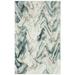 White 36 x 0.41 in Area Rug - Mercer41 Myrie Abstract Tufted Blush/Ivory Area Rug Polyester | 36 W x 0.41 D in | Wayfair