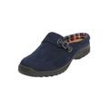 Extra Wide Width Women's The Joy Slip On Mule by Comfortview in Navy (Size 8 WW)