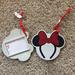 Disney Other | Disney Minnie Mouse Luggage Tags (2) | Color: Red | Size: Os