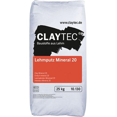 CLAYTEC Lehmputz Mineral 20