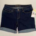 Michael Kors Shorts | Mk-Michael Kors Denim Shorts-New Stylish Mk Logo | Color: Blue | Size: 2