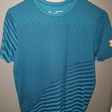 Under Armour Shirts & Tops | Boys Underarmour Loose Fit Tee | Color: Blue/Green | Size: Xlb