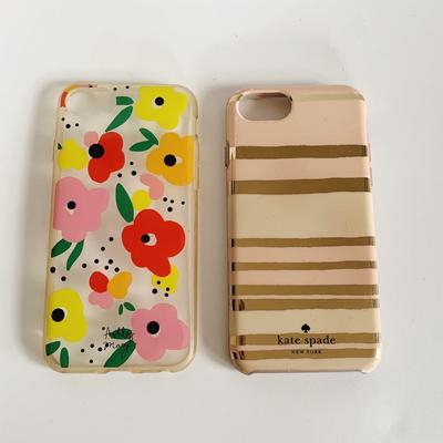 Kate Spade Accessories | Bundle Of 2 Iphone 7 Cases | Color: Gold/Pink/Red/Tan | Size: Os