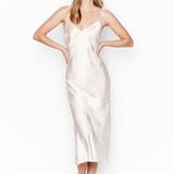 Victoria's Secret Intimates & Sleepwear | New Victoria's Secret $250 2 Piece Set Robe Slip L | Color: White | Size: Large Slip/ Xl Robe