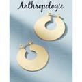 Anthropologie Jewelry | Nwt Anthropologie Mod Mini Hoop Earrings | Color: Gold | Size: Os