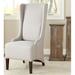 Darby Home Co Bacall Linen Side Chair in Birch Wood/Upholstered/Fabric in Brown | 47 H x 24 W x 28.3 D in | Wayfair