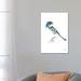 East Urban Home Watercolour Songbirds III by Ethan Harper - Painting Print Canvas in Blue/Gray/White | 26 H x 18 W x 1.5 D in | Wayfair