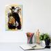 East Urban Home Clint Eastwood Graffiti Cowboy by Radio Days - Painting Print Canvas in Black/Orange | 12 H x 8 W x 0.75 D in | Wayfair