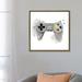 East Urban Home Gamer III by Grace Popp - Graphic Art Print Canvas in Black/Gray/White | 26 H x 26 W x 1.5 D in | Wayfair