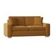 Wade Logan® Anastase 79" Square Arm Sofa Bed w/ Reversible Cushions in Brown | 36 H x 79 W x 39 D in | Wayfair 419771CAB2A343548679EAE369A710E3