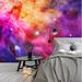 Ebern Designs Calana Removable Watercolor Galaxy Wall Mural Vinyl in Indigo | 150 W in | Wayfair 0E5DC7F61F9A46CB9F8ED6F2D9BF0B7C