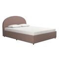 Mr. Kate Moon Low Profile Storage Platform Bed Upholstered/Velvet in Pink | 41.5 H x 56.5 W x 79.5 D in | Wayfair DA4042429MK