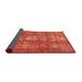 Red/Yellow 24 x 0.35 in Indoor Area Rug - Williston Forge Decicco Contemporary Area Rug Polyester/Wool | 24 W x 0.35 D in | Wayfair