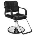 Inbox Zero Faux Leather Massage Chair Faux Leather in Black | 37 H x 23 W x 23 D in | Wayfair 4BF7BEE63ADA42AC9955353AB3523BB2