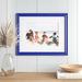 Sand & Stable™ Malibu Matte Wood Single Picture Frame in Blue Wood in Blue/Brown | 21.5 H x 0.75 D in | Wayfair 1EBEB6B526714E7DB2967C2121938652