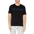 BOSS Men's Refined T-Shirt Rn Pajama Top, Black 1, L