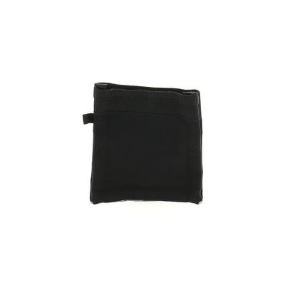 Coin Purse: Black Solid Bags
