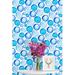 Ebern Designs Cedarcliffe Bubbles Peel & Stick Wallpaper Panel Vinyl in White/Blue | 25 W in | Wayfair 865D205DC3FD471ABA6BC90A56556D79