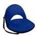 Arlmont & Co. Erik Stadium Seat Metal in Blue/White | 29 H x 22.5 W in | Wayfair C03C28B579DD48E0AAA8C8302C551173