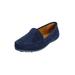 Women's The Milena Slip On Flat by Comfortview in Navy (Size 8 1/2 M)