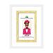 East Urban Home Akeem, Employee Of The Month by Manasseh Johnson - Print Paper/Metal in Black/Green/Red | 32 H x 24 W x 1 D in | Wayfair