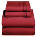 Eider & Ivory™ Henton Sheet Set Rayon from Bamboo/Rayon in Red | Queen | Wayfair 96694B1C97264A69BE1DABC08478365C