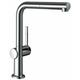 Hansgrohe M54 - Mitigeur d'évier Talis avec bec extractible, sBox, chrome 72809000