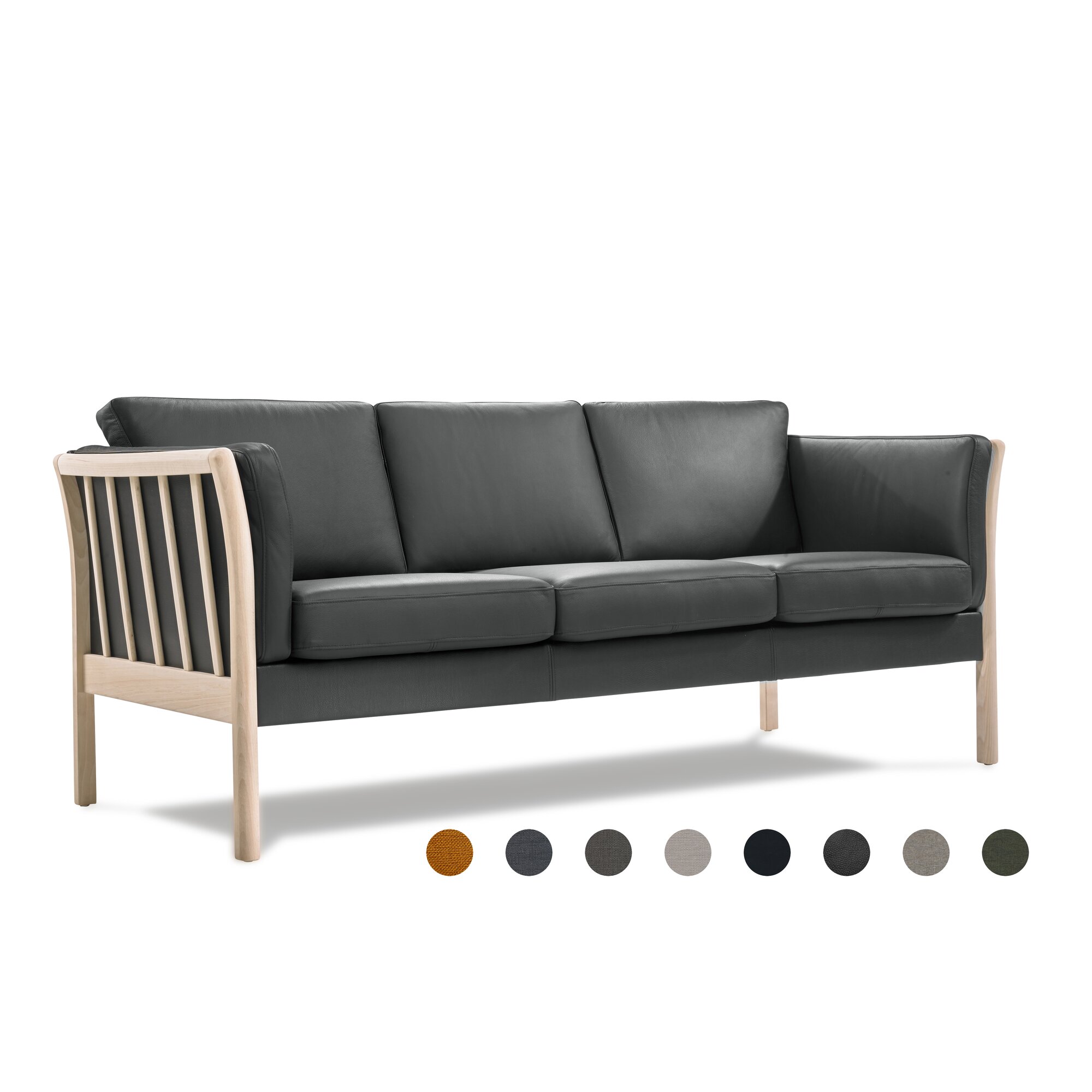 Kragelund »Torup« Couch 3-Sitzer / Ramo 162 Blue