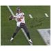 Tom Brady Tampa Bay Buccaneers Autographed 16'' x 20'' Super Bowl LV Champions Action Photograph with ''LV MVP'' Inscription