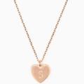 Kate Spade Jewelry | Kate Spade Initial Here “S” Heart Pendant Necklace In Rose Gold-Tone | Color: Gold/Pink | Size: Os