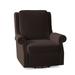 Bradington-Young Barcelo 38" Wide Genuine Leather Standard Recliner in Black | 40 H x 38 W x 41 D in | Wayfair 7411-921500-91-#9FN-MRI