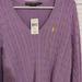 Ralph Lauren Sweaters | Lavender Purple Ralph Lauren Polo Sweater | Color: Purple/Yellow | Size: Xl