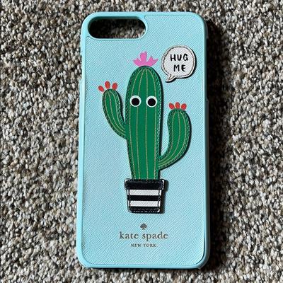 Kate Spade Accessories | Kate Spade Cactus Iphone 8 Plus Case | Color: Blue/Green | Size: Iphone 8 Plus