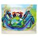 Highland Dunes Polyester King Crab Wall Hanging Polyester in Black/White | 24 H x 30 W in | Wayfair FD244A75205D485398164AFA7CB2BB81