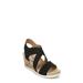 Women's Sincere Wedge by LifeStride in Black (Size 7 1/2 M)
