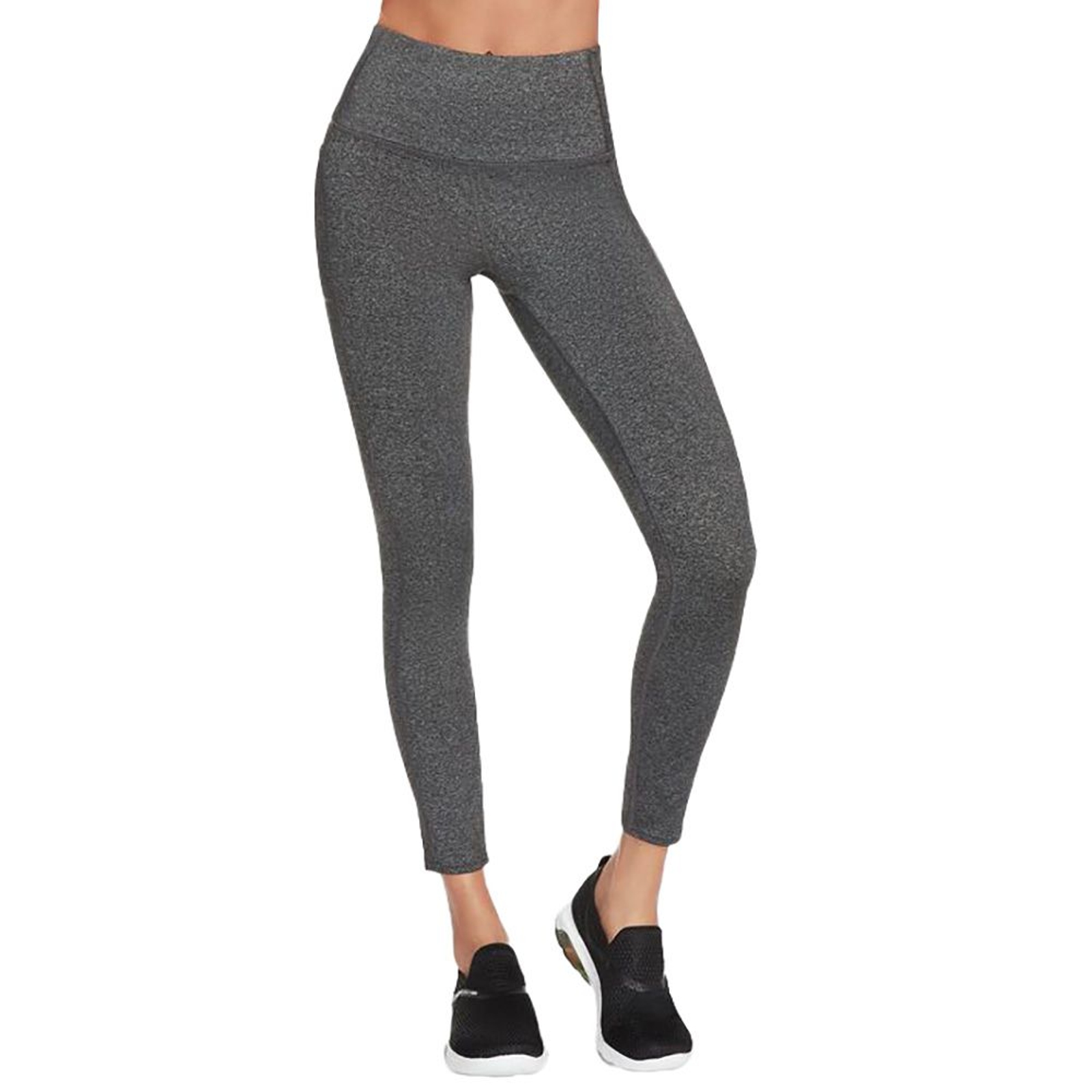 Skechers Women's GOWALK High-Waisted Legging (Size XXXL) Charcoal Heather, Nylon,Spandex