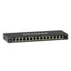 NETGEAR GS316EP Switch 16 Port Gigabit Ethernet LAN PoE Switch Plus (mit 15x PoE+ 180W & 1x SFP, Managed Netzwerk Switch mit IGMP Snooping, QoS, VLAN, lüfterlos)