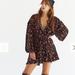 Free People Dresses | Free People Flower Fields Mini Dress. Nwt | Color: Black/Pink | Size: 6