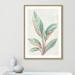 Casa Fine Arts Ginger Plant II - Painting Print Paper, Wood in Brown/Green/White | 41.5 H x 29.5 W x 0.75 D in | Wayfair 36224-01