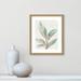 Casa Fine Arts Ginger Plant II - Painting Print Paper, Wood in Brown/Green/White | 19 H x 16 W in | Wayfair 36220-01