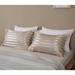 Mercer41 Nida Striped Pillowcase Microfiber/Polyester/Silk/Satin in White | 20 H x 30 W in | Wayfair 9D8AA52196C14F1388A1A48776340B7F