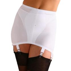 Nancies 6 Strap Girdle (Large, White)